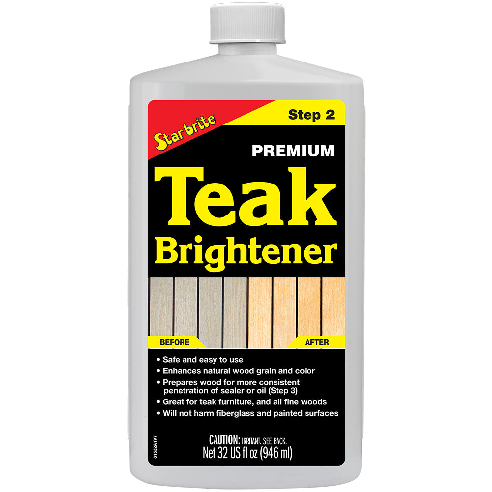 Star brite Premium Teak Brightener - Step 2 - 32 oz