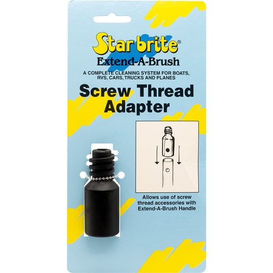 Star brite Screw Thread Adapter f/Extend-A-Brush Handles