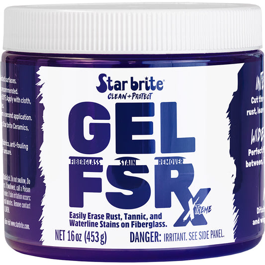 Star brite GEL FSR Xtreme Fiberglass Stain Remover - 16 oz
