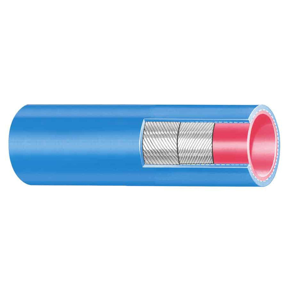 Trident Marine 5/8" x 50' Silicone & Rubber Heater Hose - Blue