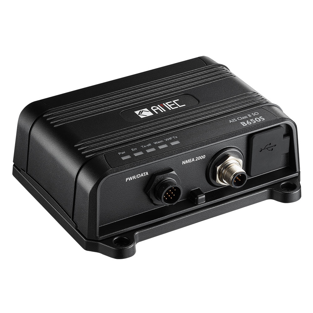 AMEC B650S Class B AIS Transceiver w/VHF Antenna Splitter - 5W-SOTDMA, NMEA 2000, NMEA 0183, USB