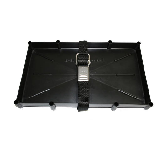T-H Marine 31 Series Battery Holder Tray w/Stainless Buckled Strap
