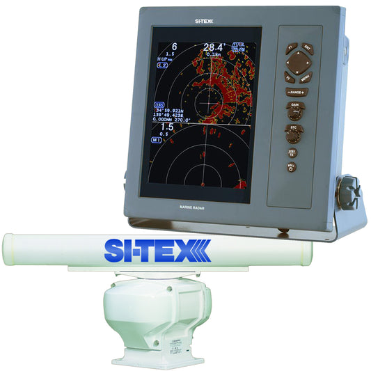 SI-TEX Professional Dual Range Radar w/4kW 3.5' Array - 10.4" Color TFT LCD Display
