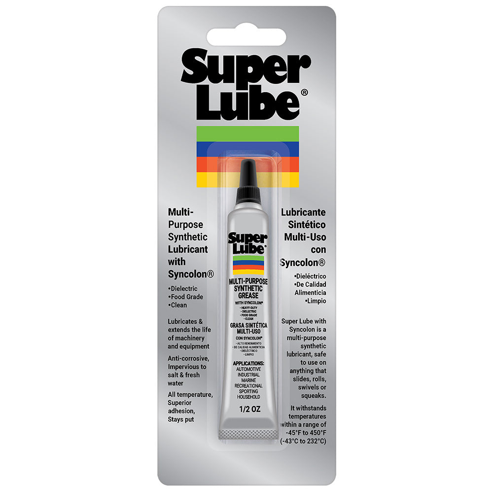 Super Lube Multi-Purpose Synthetic Grease w/Syncolon® - .5oz Tube