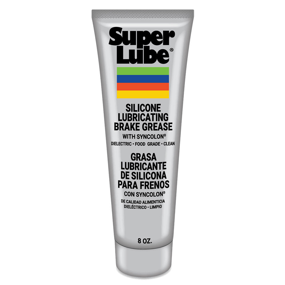 Super Lube Silicone Lubricating Brake Grease w/Syncolon® - 8oz Tube