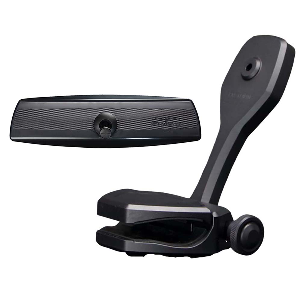 PTM Watersports Mirror/Bracket Kit w/VR-140 PRO Mirror & ZXR-361 (Black)