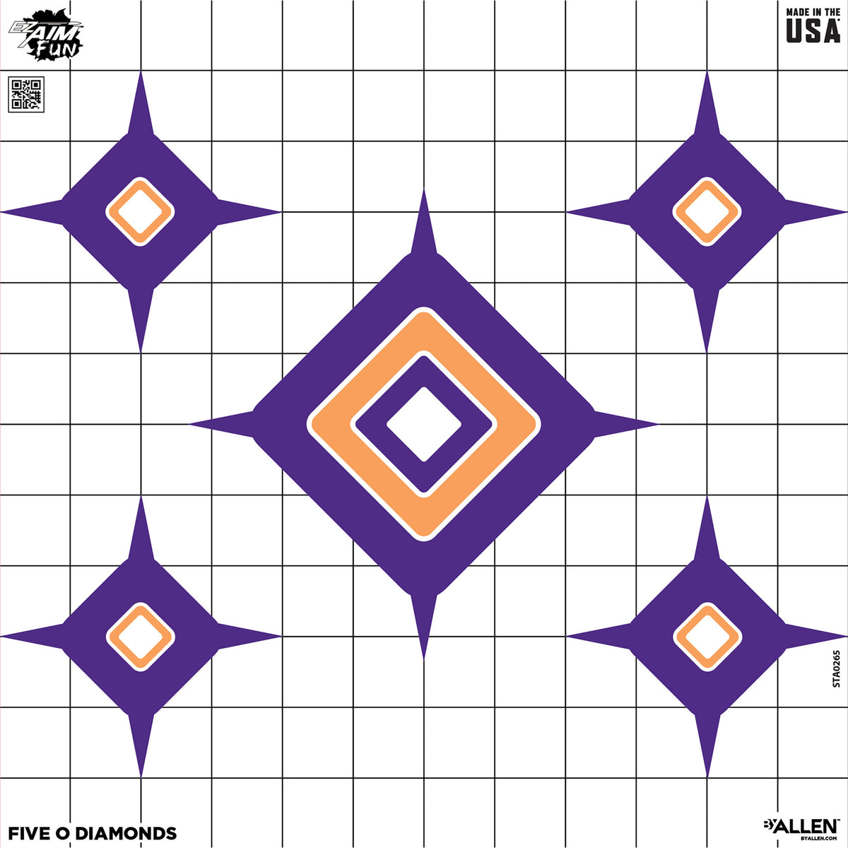 ALLEN EZ AIM 12"X12" DIALING IN 9PK