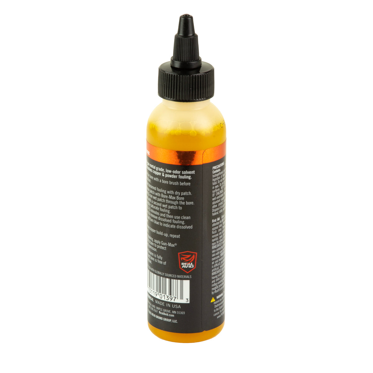 REAL AVID BORE MAX SOLV 4OZ 12PK PDQ