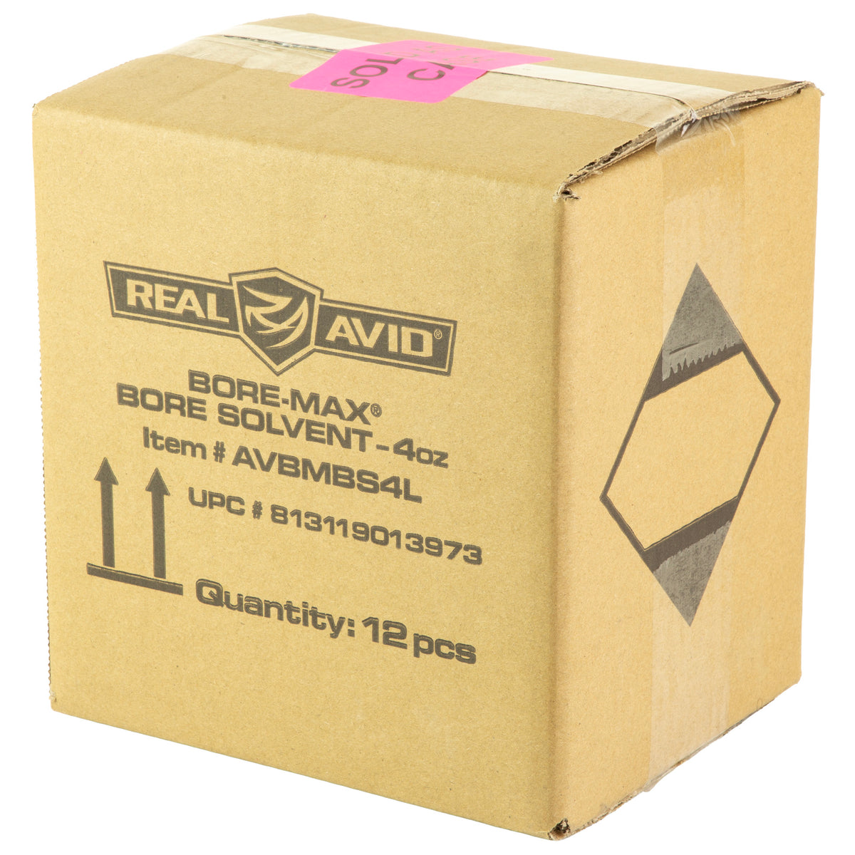 REAL AVID BORE MAX SOLV 4OZ 12PK PDQ