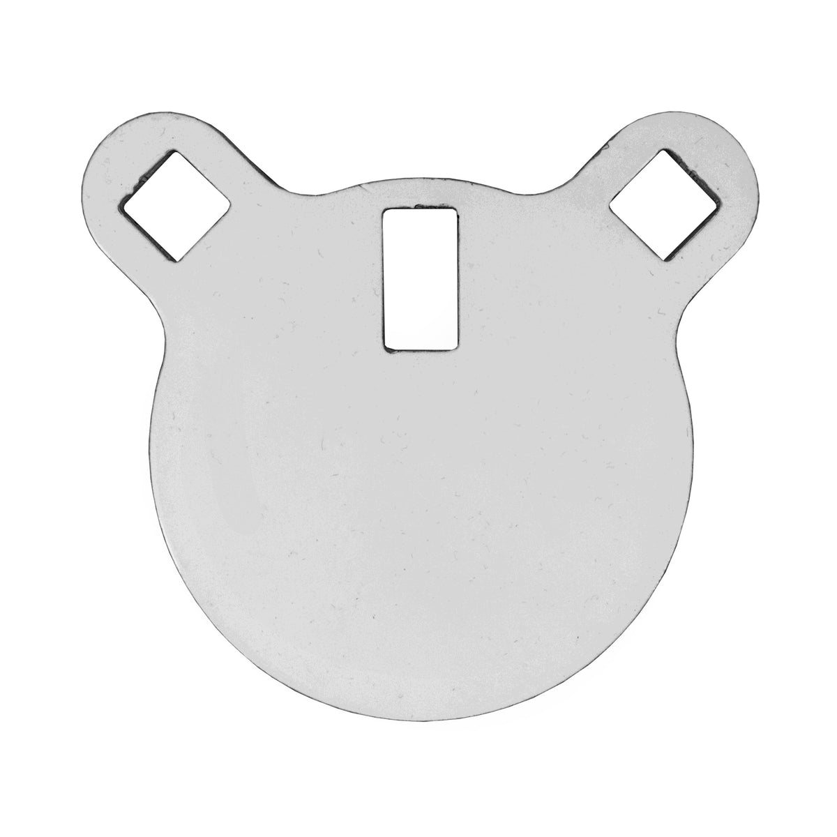 B/C 4" 3/8" STEEL TRGT ROUND PLATE