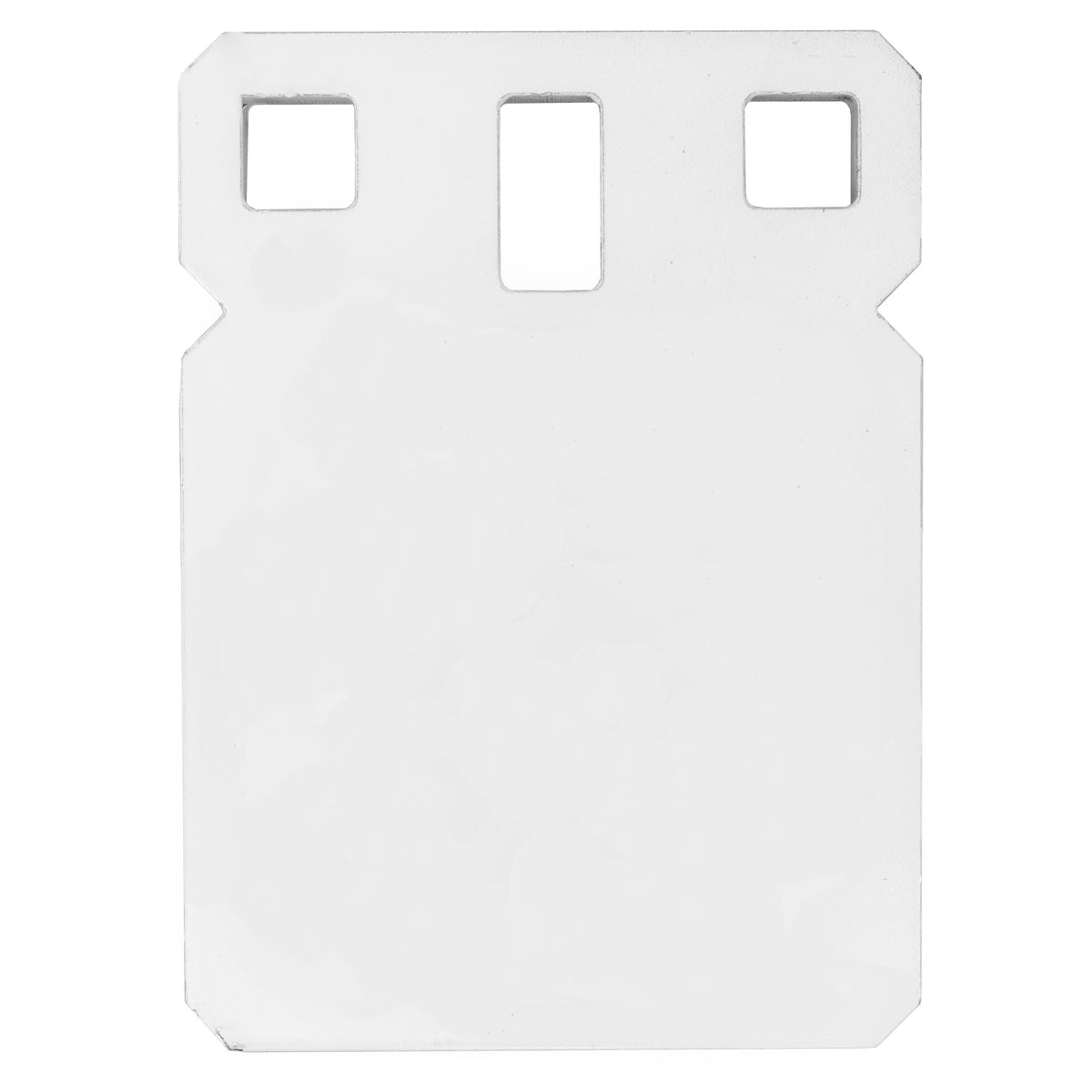 B/C 4" 3/8" STEEL TRGT SQUARE PLATE