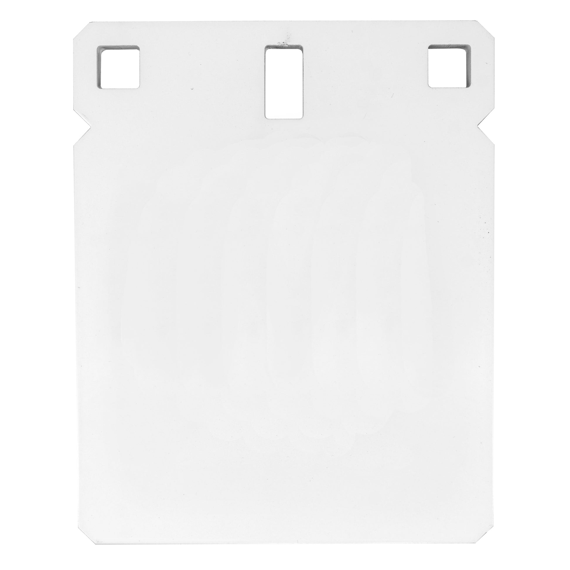 B/C 6" 3/8" STEEL TRGT SQUARE PLATE