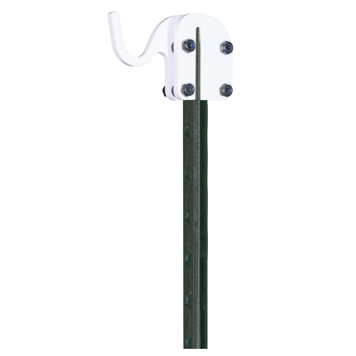 B/C T-POST TARGET HOOK WHITE