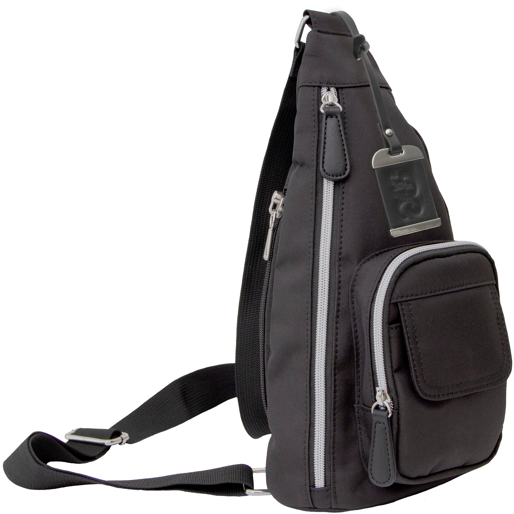 BULLDOG SLING BAG W/HOLSTER BLK