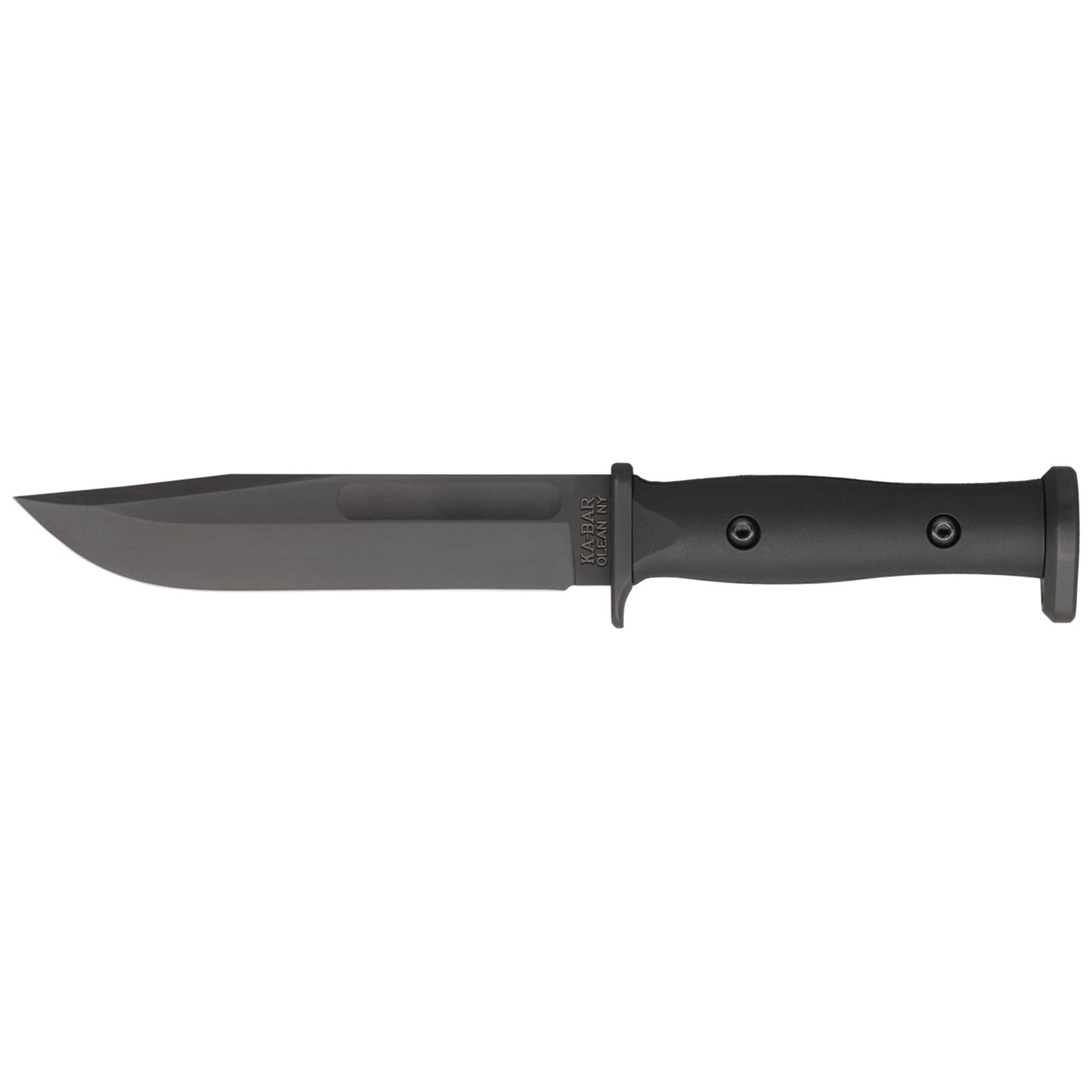 KBAR SLABBY FIXED 6.86" BLK W/SHEATH