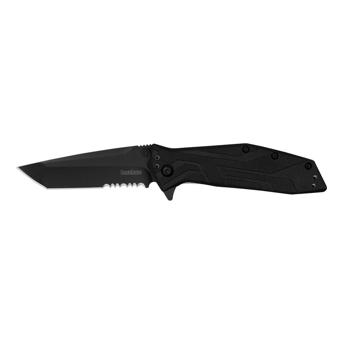 KERSHAW BRAWLER SERRATED 3" BLK/OX