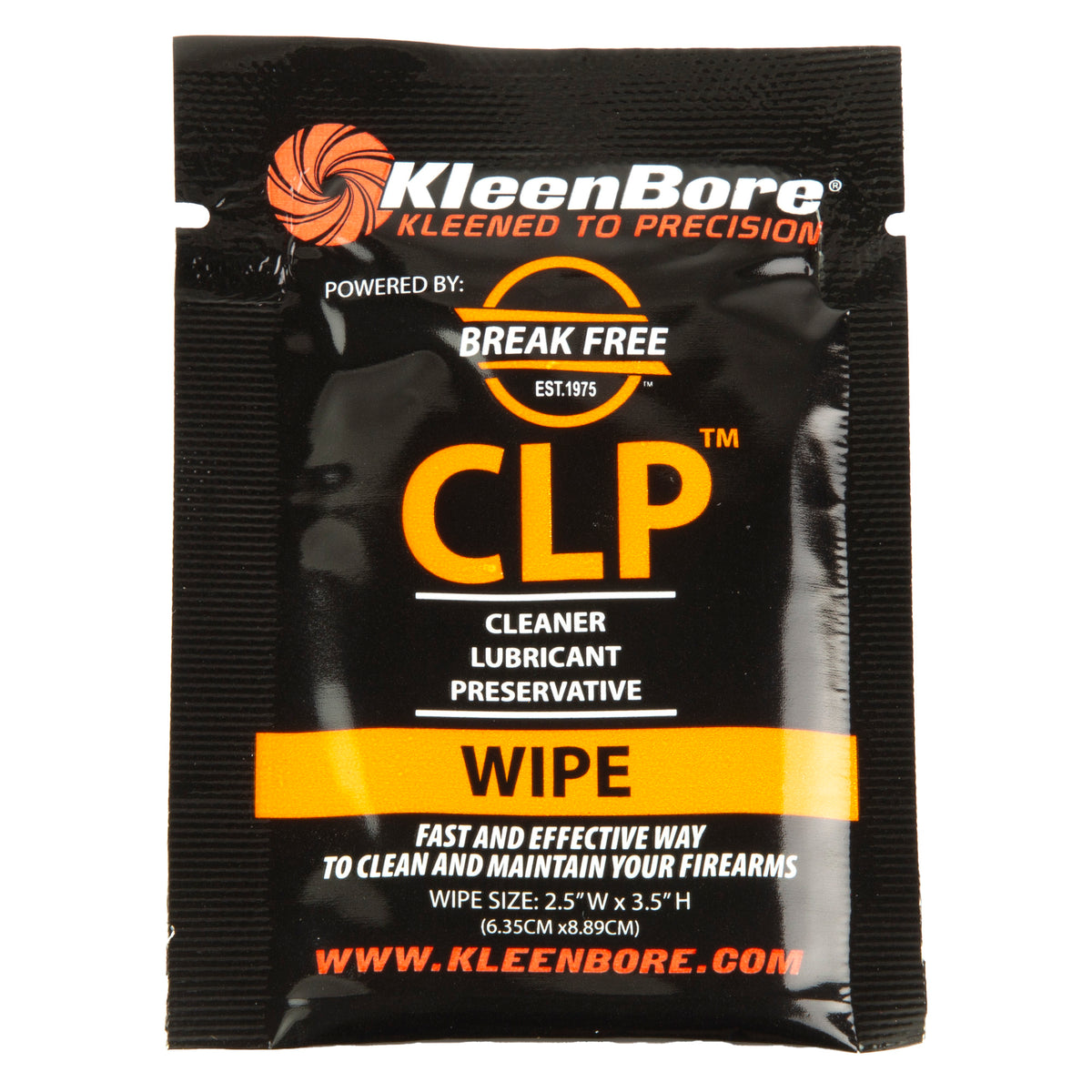 KLEEN BR CLP BREAK FREE WIPE 6PK