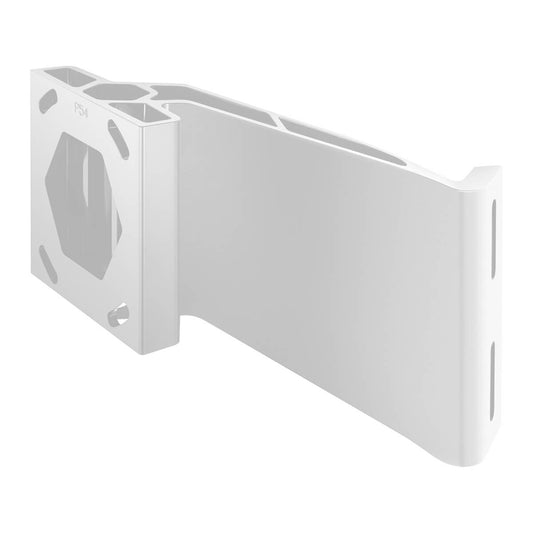 Minn Kota P54 White Jack Plate Adapter for Raptor Port 5in Setback 4in Rise