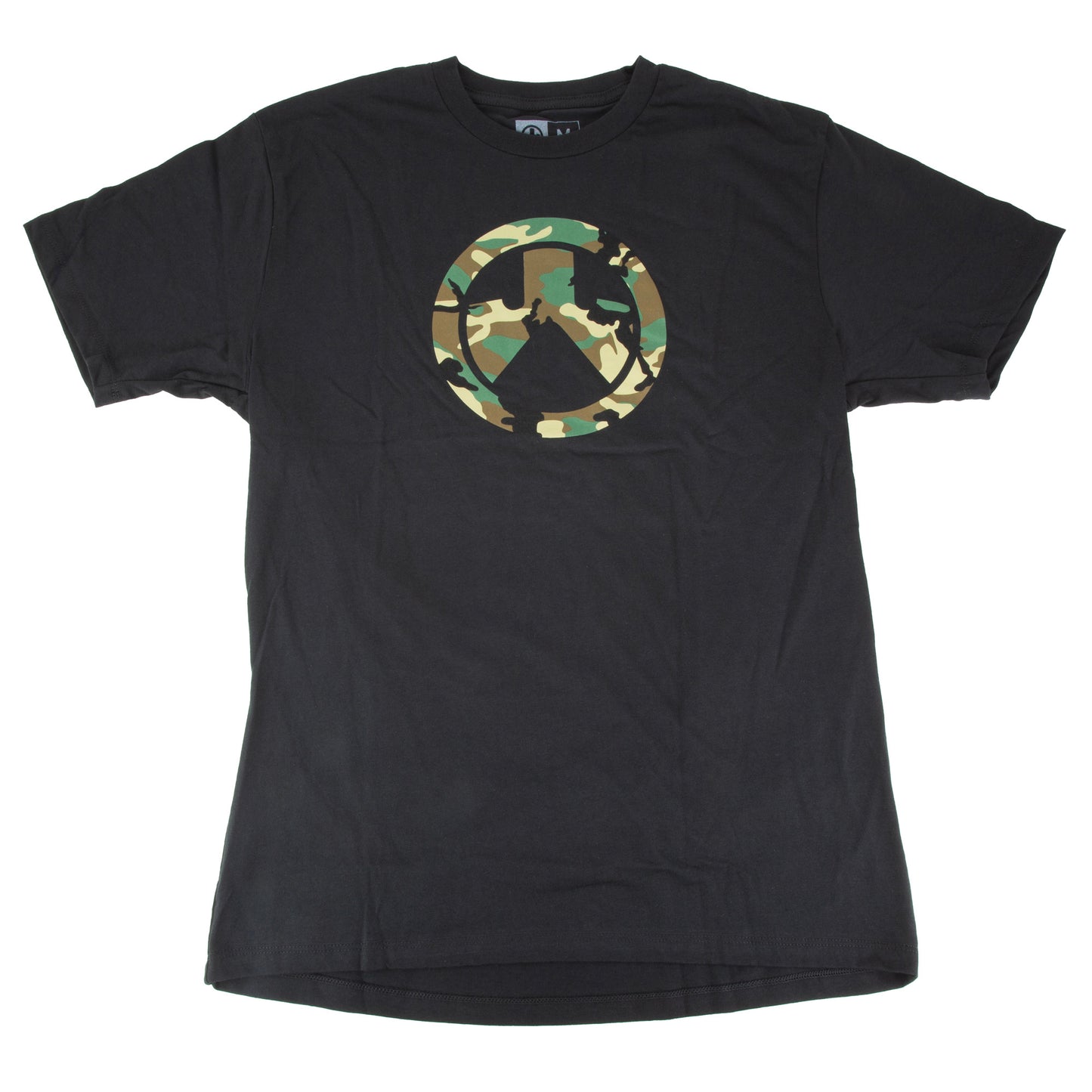 MAGPUL WOODLND CAM ICON TSHRT BLK M