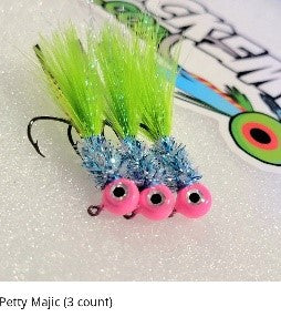 Petty Magic 1/32 ounce Jack Em Jigs