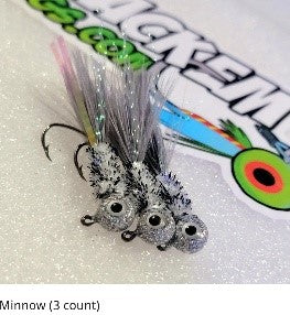 Minnow 1/32 ounce Jack Em Jigs