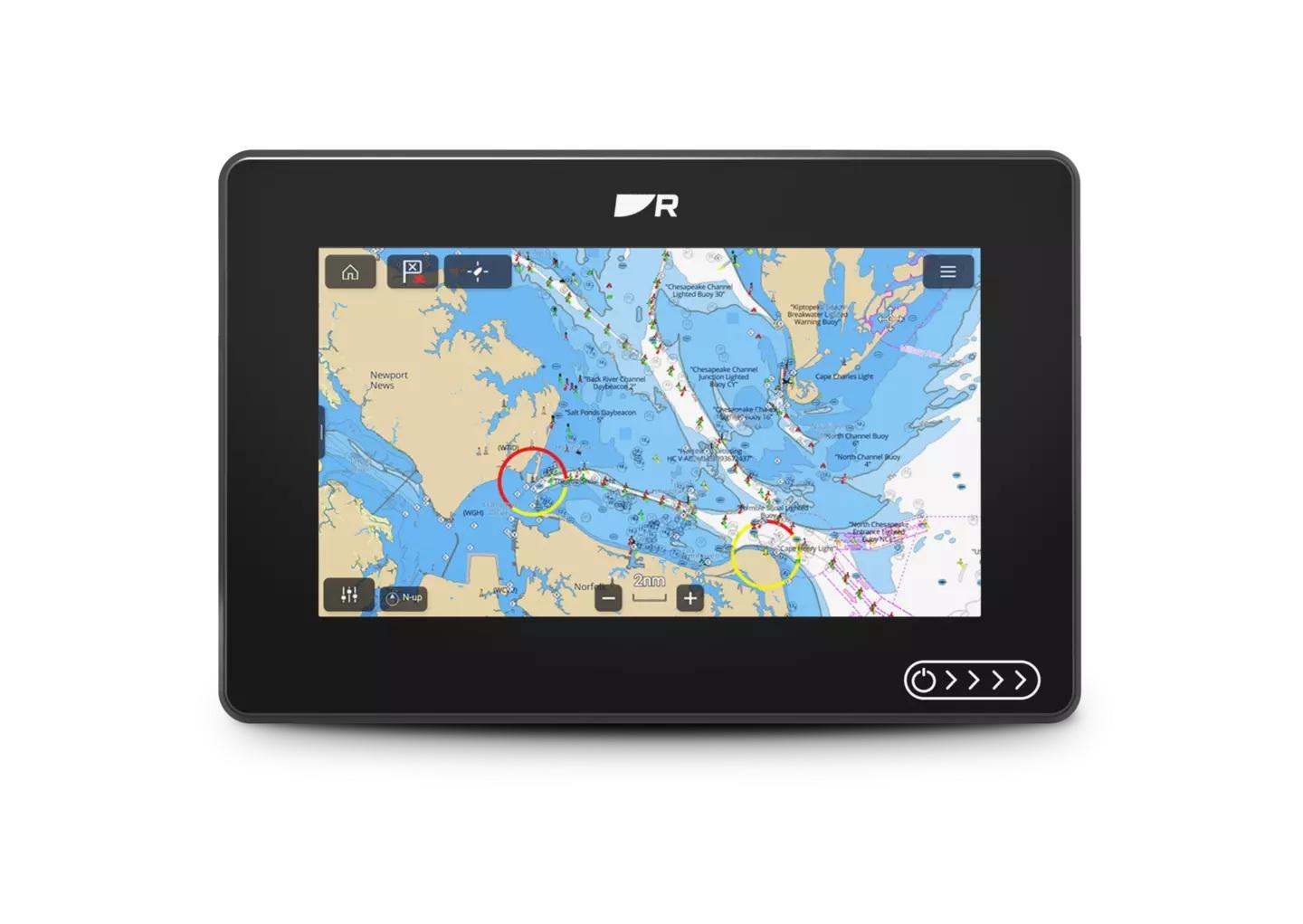 Raymarine Axiom 2 7 RV 7in Chartplotter with RealVision 3D Sonar