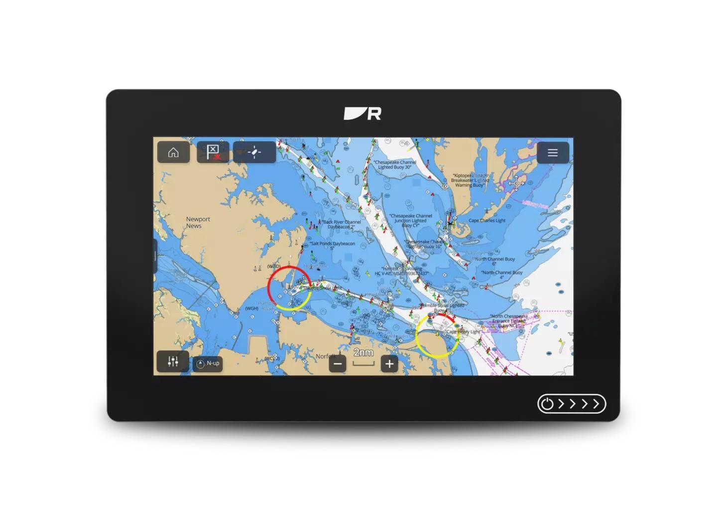 Raymarine Axiom 2 9 Chartplotter with LHC North America