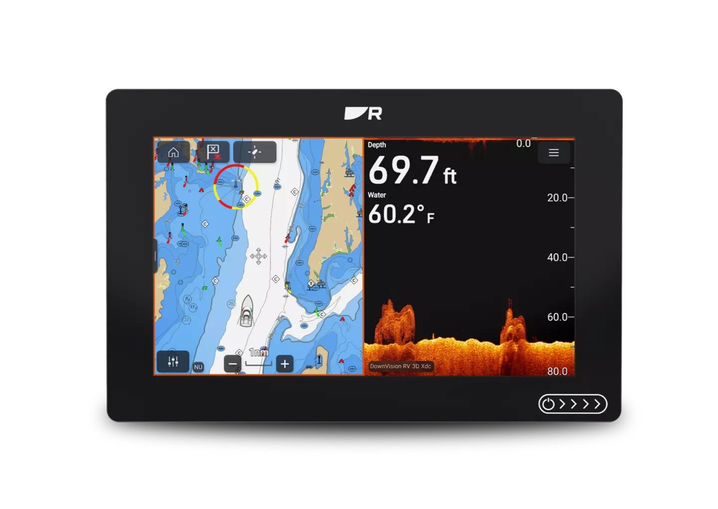 Raymarine Axiom 2 9 RV 9in Chartplotter-Sonar with LHC North America and RV-100 Transducer