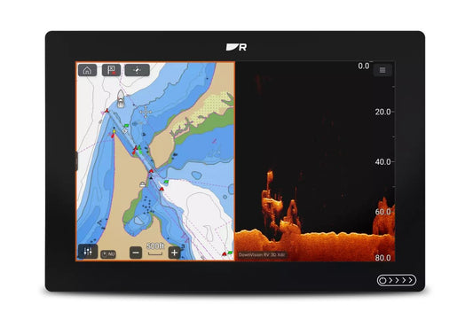 Raymarine Axiom 2 12 RV 12in Chartplotter-Sonar with LHC North America and RV-100 Transducer