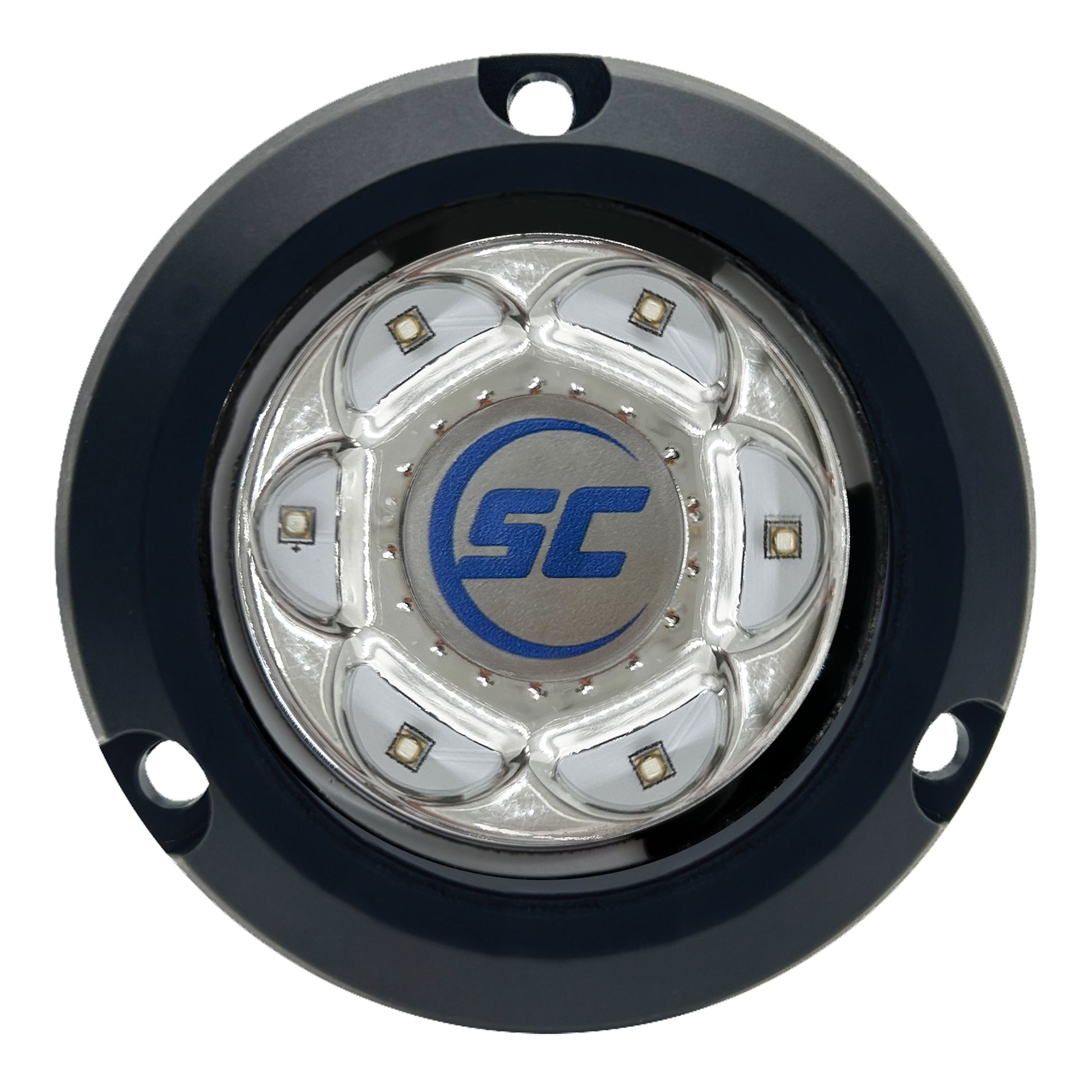 Shadow Caster SC2 Underwater LED Light Bimini Blue 12v Composite Surface Mount