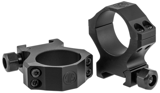 Sig Sauer Electro-optics Alpha1 Hunting, Sig Soa10013  Alpha1 Rings 30mm High Alum Mat Blk