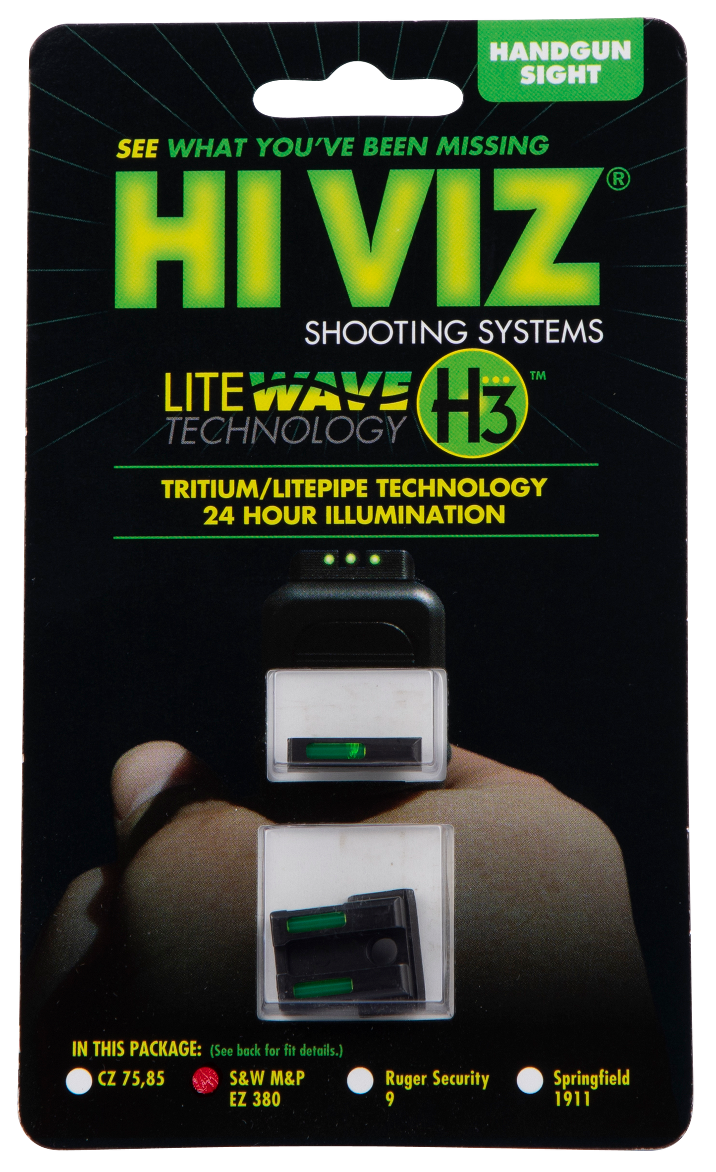 Hiviz Litewave H3, Hiviz Ezn321   Litewave H3 Trit/litepipe M&p Ez380