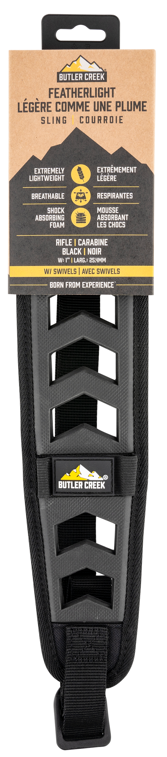 Butler Creek Featherlight, Btlr 190030 Feathrlit Blk Rfl W/swvls Hng Bx E/f