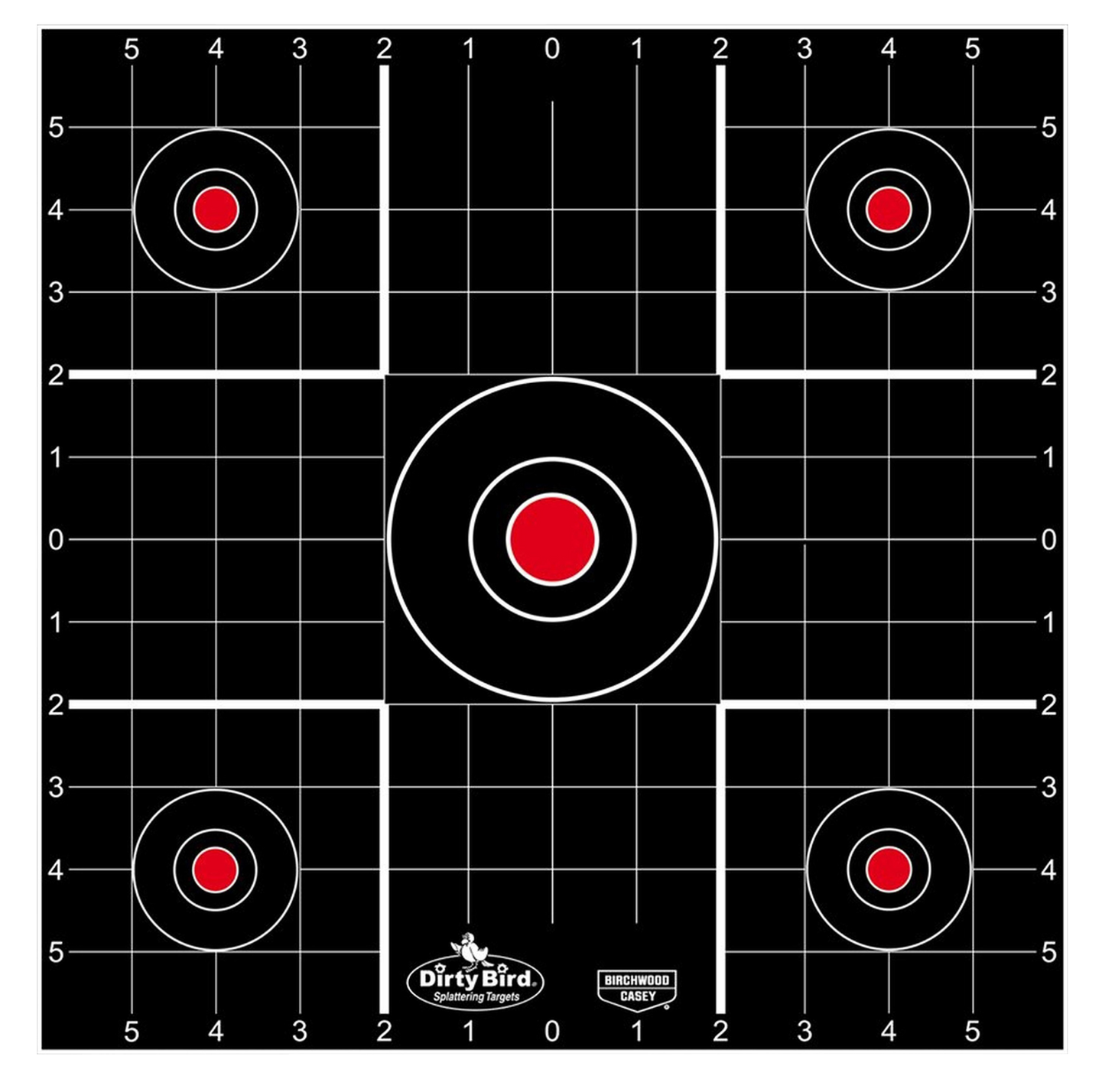 Birchwood Casey Dirty Bird, Bir 35270 Dirtybird 12"  Sightin Tgt         100pk