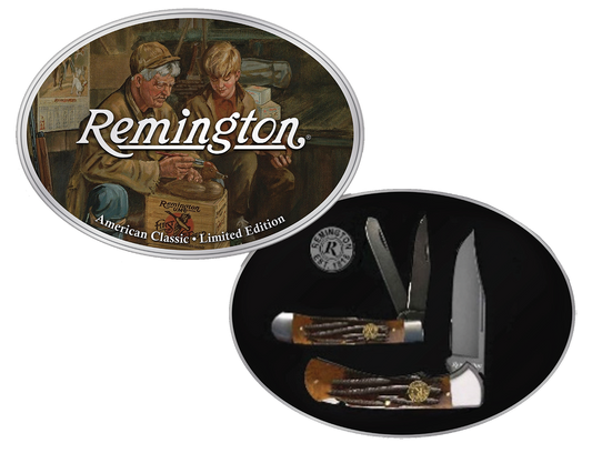 Remington Accessories American Classic, Rem 15683 Amer Classic Limited Collec Tin Knf Set