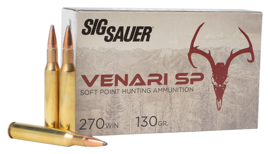 Sig Sauer Venari, Sig V270sp130-20   270 Win 130gr Venari Sp 20/10