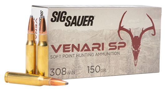 Sig Sauer Venari, Sig V308sp150-20   308 Win 150gr Venari Sp 20/10
