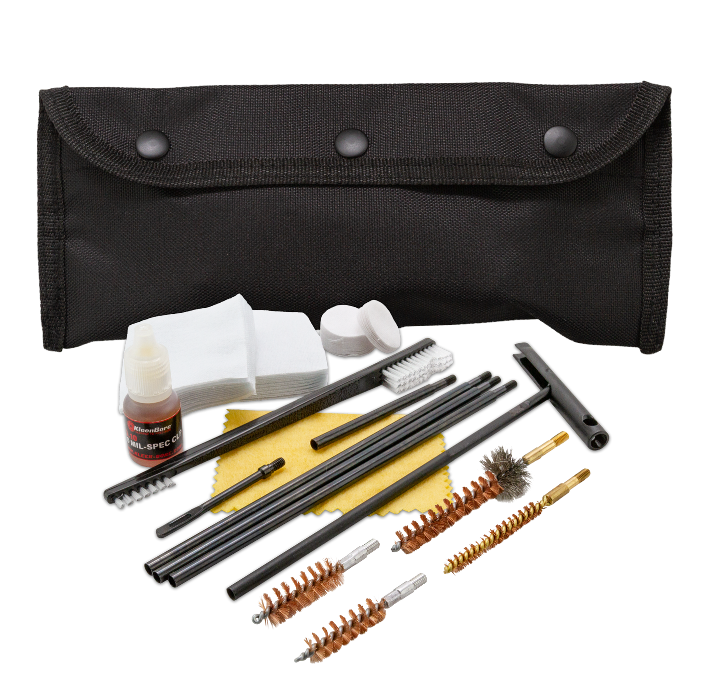 Kleen-bore All Caliber, Kln Pou301b   Blk Pouch All Cal Hg/rfl Cln Kit