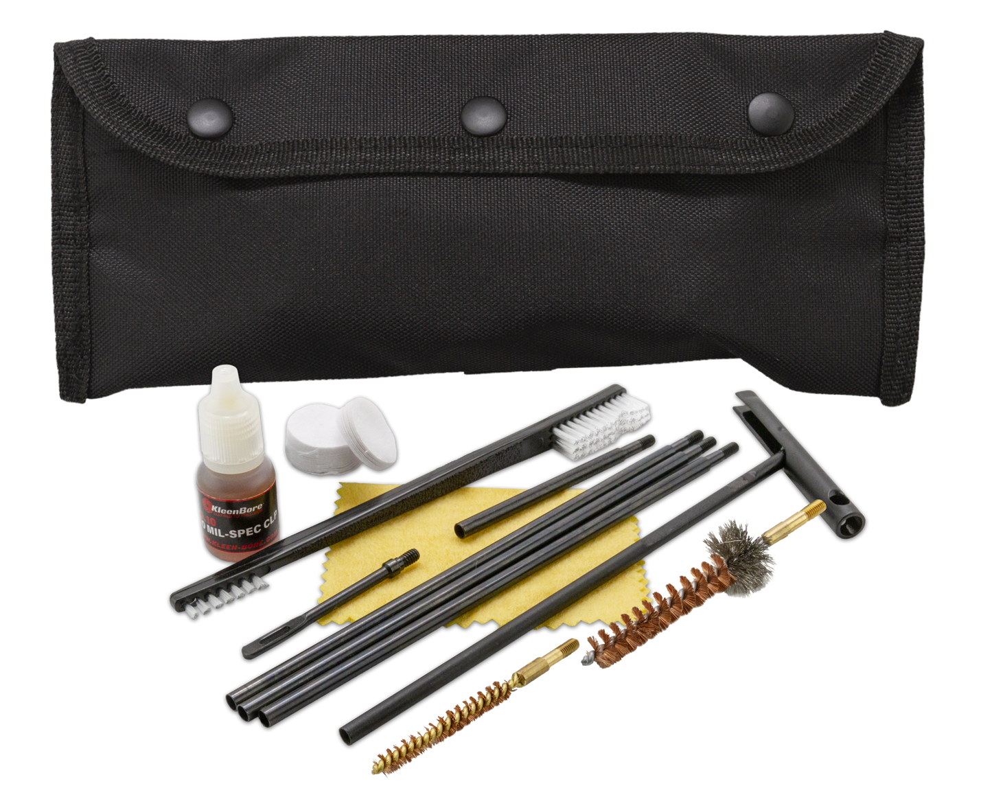 Kleen-bore Modular, Kln Pou302b   Blk Pouch Ar-15/m-16 223/556 Cln Kit