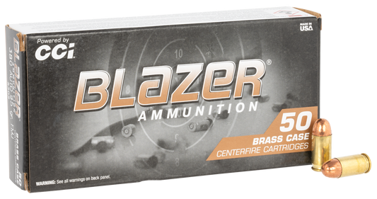 Cci Blazer, Cci 5202    Blazer Brass 380   95 Fmj        50/20