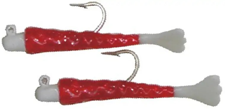 TEXAS TACKLE FACTORY DOUBLE LIL SPECK KILLERS 1/8oz STRW WHT/STRW WHT