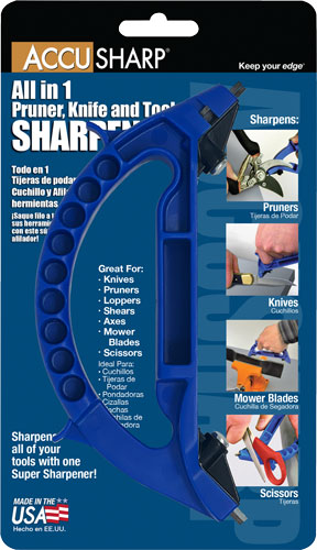 Accusharp All In 1 Knife/ - Scissors/garden Tool Sharpener