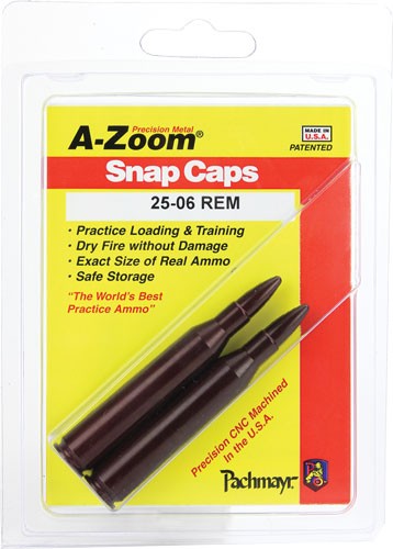 A-zoom Metal Snap Cap - .25-06 Remington 2-pack
