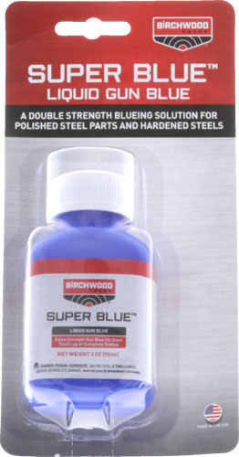 B/c Super Blue Liquid Gun Blue - 3 Oz. Bottle