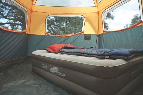 Coleman Supportrest Pillowstop - Plus Dh Queen W/120v Combo
