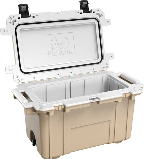 Pelican Cooler Im 70 Quart - Elite Tane/white Trim