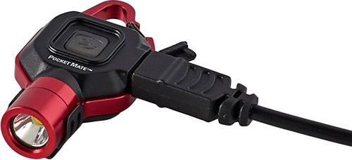 Streamlight Pocket Mate Usb - Edc Light W/pocket Clip Red