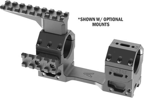 Audere Scope Mount Adversus - 30mm High Black