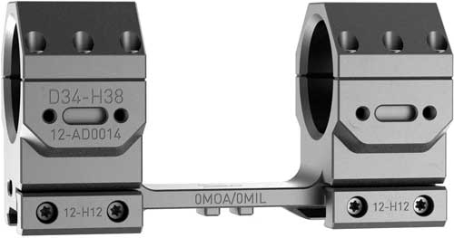 Audere Scope Mount Adversus - 34mm High Black
