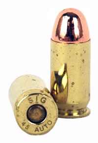 Sig 45 Acp 230gr Fmj - 50rd 20bx/cs